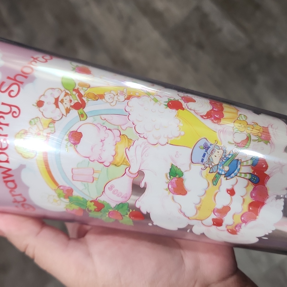 Strawberry Shortcake Pink Tumbler - Picture 3 of 4